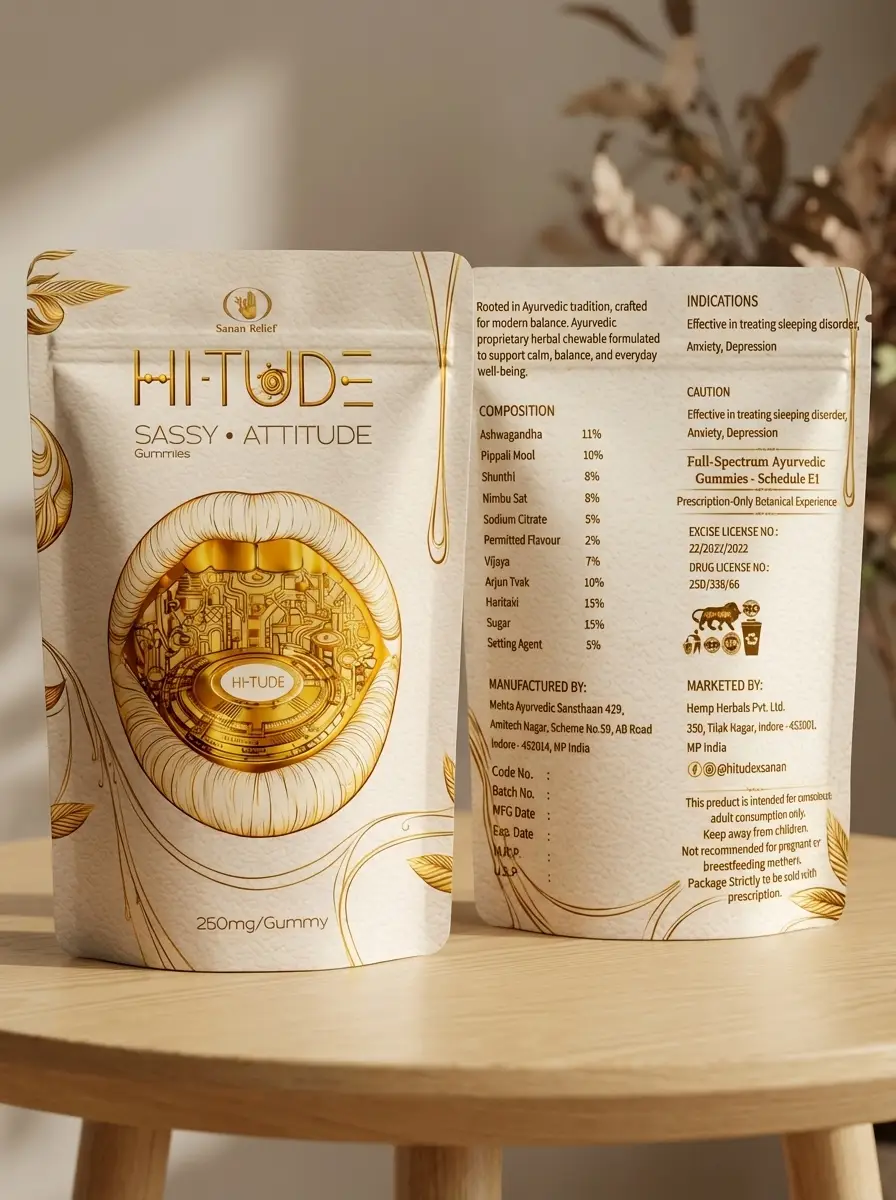 HiTude Sassy-Attitude Botanical Gummies - Image 2